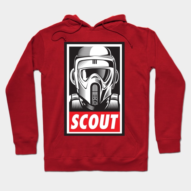 SCOUT Hoodie by MatamorosGraphicDesign